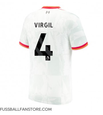 Liverpool Virgil van Dijk #4 Replik 3rd trikot 2024-25 Kurzarm